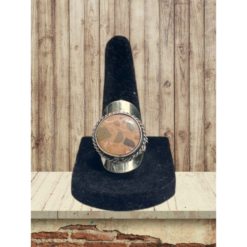 Rings, Nude Leopard Round Ring