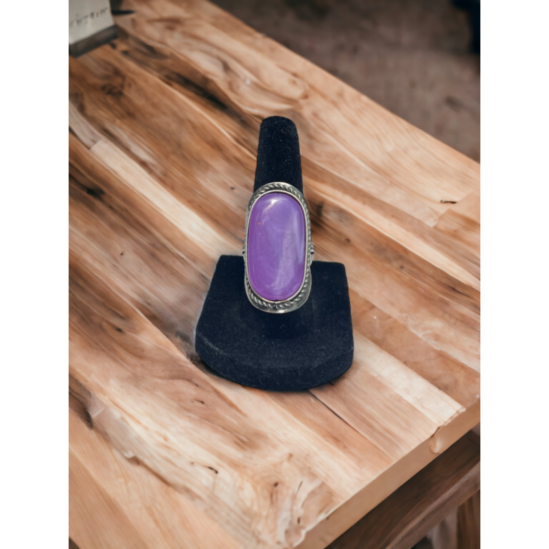 Rings, Purple Round Ring