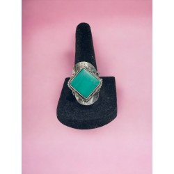 Rings, Green Square Ring