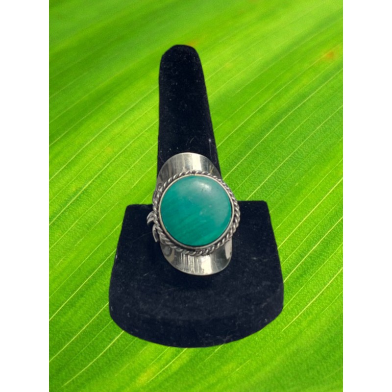 Rings, Green Round Ring