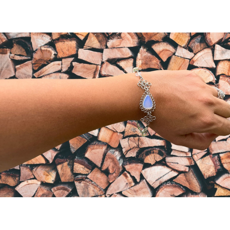 Bracelets, Transparent Drop Bracelet