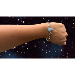 Bracelets, Light Blue Drop...